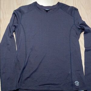 Allbirds Women’s merino wool tencel black Long Sleeve Shirt / medium